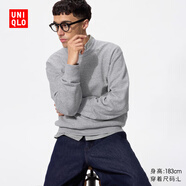 優(yōu)衣庫男裝女裝衛衣/長(cháng)袖運動(dòng)衫25秋冬新款484337 06 鉛灰色 2XL