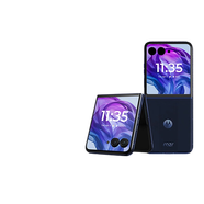 聯(lián)想（lenovo）摩托羅拉moto razr 50Ultra AI元啟版第五代4英寸雙屏窄邊框折疊屏手機 復古單寧 12GB+256GB