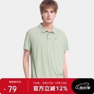 駱駝（CAMEL）POLO衫戶外彈力速干T恤短袖翻領運動休閑透氣短袖 1003