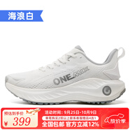玩覓（ONEMIX）覓氧避震超輕運(yùn)動跑步鞋柔彈網(wǎng)面男女鞋戶外慢跑鞋訓(xùn)練鞋 海浪白 37
