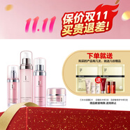 佑依（ue） ue佑依花蕊珍萃沁潤(rùn)化妝品套裝補(bǔ)水保濕玫瑰面膜面部護(hù)理套裝 水+乳+霜+原液
