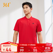 361°短袖男士t恤夏季運動服速干衣跑步健身上衣polo衫652424122H-5