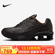 耐克男子休閑鞋 SHOX RIDE 2 PRM運動鞋HV4447-010黑棕40.5