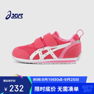 亞瑟士（asics）秋冬兒童寶寶嬰兒學(xué)步鞋網(wǎng)面軟底1144A272卡其雙魔術(shù)貼21.5