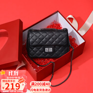 viney牛皮包包女包品牌鏈條包輕奢單肩斜挎包生日禮物高端送女友老婆