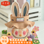 蘇不哩網(wǎng)紅拉布布labubu泡泡瑪特蛋糕生日蛋糕同城配送當天配送女生兒童 M款田園labubu生日蛋糕 10英寸動(dòng)物奶油