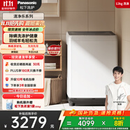 松下（Panasonic）波輪洗衣機(jī)全自動 12公斤大容量 抗菌除螨 毛毯羽絨洗 桶潔凈防污染 XQB120-8QM1 家電以舊換新