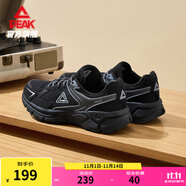匹克OG7000 1.0SE魔彈科技運(yùn)動(dòng)鞋男經(jīng)典復(fù)古跑步鞋女 【女】黑色/鴿子灰-款A(yù) 35