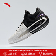 安踏（ANTA）KT10｜籃球鞋男氮科技湯普森實(shí)戰(zhàn)訓(xùn)練碳板中幫運(yùn)動(dòng)鞋 時(shí)間膠囊/黑白-1 42.5