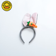 G.duck小黃鴨兔子警官衣服兒童連衣裙加絨秋冬朱迪女童洛麗塔春秋款裙子 發(fā)箍【單買(mǎi)】 120 建議5~6歲【110-120cm】