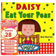 Daisy Eat Your Peas 吃豆子不挑食 廖彩杏吳敏蘭書(shū)單 英文原版兒童繪本 Nick Sharratt 啟蒙學(xué)習(xí)英文版 圖畫(huà)故事書(shū) 親子互動(dòng) 綠山墻