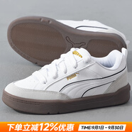 彪馬（PUMA）男鞋女鞋 夏季新款運(yùn)動(dòng)鞋透氣耐磨休閑鞋復(fù)古低幫鞋輕便透氣板鞋 400486-01/彪馬白-金標(biāo)/新款力推 41