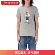 Polo Ralph Lauren拉夫·勞倫男士T恤圓領套頭短袖  灰色 XL