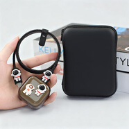 X適用40W蘋(píng)果17pro 16數據線(xiàn)保護套iPhone17 16/15手機充電線(xiàn)防折 黑宇航員【四件套+收納包】_適用蘋(píng)果40W