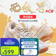 李寧 羽毛球鞋男女同款無(wú)敵號(hào)ace變色龍緩震專(zhuān)業(yè)乒乓羽毛球比賽運(yùn)動(dòng)鞋 無(wú)敵號(hào)ACE白金【標(biāo)楦】 43 (270mm)