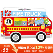 英文原版 Pop and Play Pop Flip Cook 烹飪 立體操作書 低幼基礎(chǔ)事物認(rèn)知啟蒙 親子互動(dòng) Roger Priddy 綠山墻 My Fun:Fire Truck 紙板翻翻書
