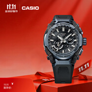 卡西歐（CASIO）G-SHOCK MTG-B4000系列 雙核防護 太陽能男士手表 離子鍍金屬表殼 MTG-B4000B-1A2PR