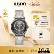 雷達(dá)（RADO）瑞士手表鉆霸系列女士石英表皮帶休閑百搭