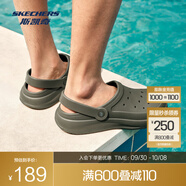 斯凱奇（Skechers） 男士洞洞鞋243250 橄欖綠/OLV 41