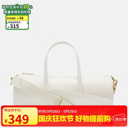 耐克（NIKE）男女單肩包 旅行包行李包桶包休閑包DQ5812-110 淡象牙白 