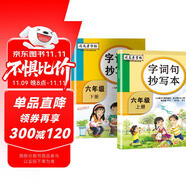 套裝2冊(cè) 司馬彥字帖 字詞句抄寫(xiě)本六年級(jí)語(yǔ)文上冊(cè)下冊(cè) 六年級(jí)練字帖學(xué)生規(guī)范字體楷書(shū)練字帖
