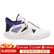 迪卡儂（DECATHLON）兒童籃球鞋NBA湖人籃球鞋體育學(xué)校訓(xùn)練運動鞋IVO3 洛杉磯湖人-白色 32