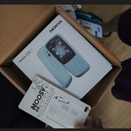 諾基亞全新Nokia/諾基亞 220 4G通初高中學(xué)生直板按鍵戒網(wǎng)老人備用手機(jī)創(chuàng)意配件 藍(lán)色220TA-1148 雙卡送保護(hù)套 標(biāo)配