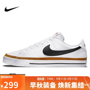 耐克NIKE板鞋男經(jīng)典緩震COURT LEGACY運動鞋DH3162-100白40.5