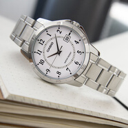 卡西歐（CASIO）女士石英手表時(shí)尚指針?shù)搸Х浪甃TP-2064A  2085 1303 1391 LTP-V004D-7B