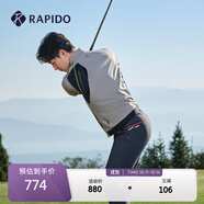 Rapido靂霹道春夏新款男士高爾夫GOLF無(wú)束縛夾克外套CN4Z39Z11 深棕色 XL 180/96A