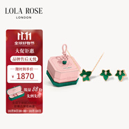 LOLA ROSE羅拉玫瑰常青藤耳釘女耳環(huán)耳飾節日禮物生日禮物女節日禮物