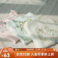 清水溪漢初春天物語 清水溪春秋刺繡漢服吊帶女棉麻國風(fēng)日常吊帶內(nèi)搭背心 淺草綠吊帶 準(zhǔn)現(xiàn)貨 XL