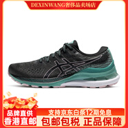 亞瑟士（asics）GEL-KAYANO 28女跑步運動(dòng)鞋 黑色/綠色 36