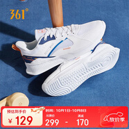 361°運動(dòng)鞋男秋冬季通勤厚底增高網(wǎng)面休閑跑步老爹鞋子男672036708-5