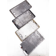 RNABAU適用華為mate9手機中框邊框前框mate9手機液晶支架mate9外殼 華為mote9屏框白色