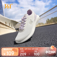 361°運動(dòng)鞋女秋季網(wǎng)面透氣戶(hù)外輕便通勤軟底慢跑步鞋子女681832270-5