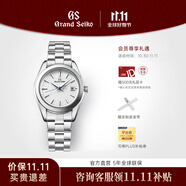 冠藍(lán)獅（Grand Seiko）信州雪系列g(shù)s日本原裝信州白雪花新年禮物男女情侶手表鈦金屬 女雪花STGF359G