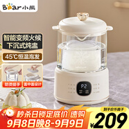 小熊（Bear）電燉鍋 電燉盅 隔水燉盅 迷你養(yǎng)生壺養(yǎng)生杯 電燉杯電熱杯辦公室杯子0.8L專屬燕窩壺YSH-E08N1