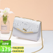 愛情海牛皮包包女包輕奢品牌鏈條單肩斜挎包女生日禮物高級感送女友老婆