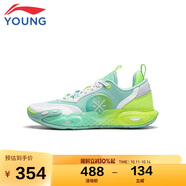 李寧李寧童鞋兒童籃球鞋男大童全城12YOUNG?回彈運(yùn)動(dòng)鞋34YKBU032-5