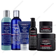 科顏氏（Kiehl's）男士活力洗面奶爽膚水乳液面霜眼霜精華保濕套裝 潔面+爽膚水+乳+精華+面霜+眼霜