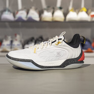 李寧籃球鞋減震男鞋2025春季韋德冷血2 V2緩震支撐場地鞋ABPV001 標(biāo)準(zhǔn)白ABPV001-2 39