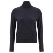 梅森馬吉拉（MAISON MARGIELA）女士毛衣保暖修身高領(lǐng)秋冬日常針織簡(jiǎn)約 blue 均碼 |LARGE