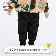 jnby by JNBY江南布衣嬰童羽絨褲保暖直筒長(cháng)褲寶寶男女童嬰兒秋冬YNAE10450 001本黑 100 cm