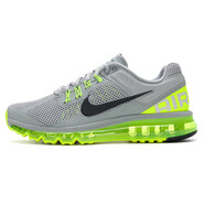 耐克（NIKE）官方艦店男鞋運動(dòng)鞋AIR VAPORMAX全掌大氣墊緩震休閑鞋透氣跑步鞋 HF3660-003/灰熒光綠 42