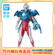 BANDAI萬代 SHF 奧美迦 亞刻 奧特曼  歐布 可動(dòng)成品 男孩手辦模型玩具 亞刻奧特曼+皓月裝甲（一主體+一裝甲）