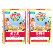 愛思貝（EARTH'S BEST）地球嬰兒米粉高鐵有機(jī)米糊嬰幼兒寶寶兒童6-12個月原味營養(yǎng)輔食 有機(jī)原味米粉 175g*2盒