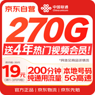 中國聯(lián)通流量卡19元【4年會(huì )員】全國通用大電話(huà)卡手機卡長(cháng)期5G純上網(wǎng)非終身無(wú)限永久