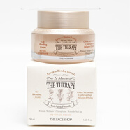 THE FACE SHOP菲詩小鋪therapy調(diào)理緊致抗老化保濕水乳液2件套裝 調(diào)理面霜50ml單瓶裝