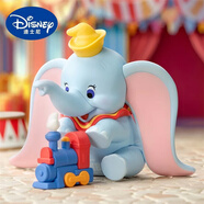 Disney正版迪士尼小飛象的歡樂時光系列盲盒可愛桌面擺件禮物擺件 小火車(拆盒不拆袋) 保證